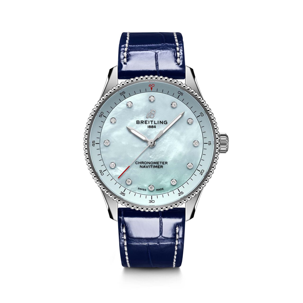 Breitling Navitimer Quartz 32 mm Stainless Steel and Diamond A77320171C1P1 image number 0